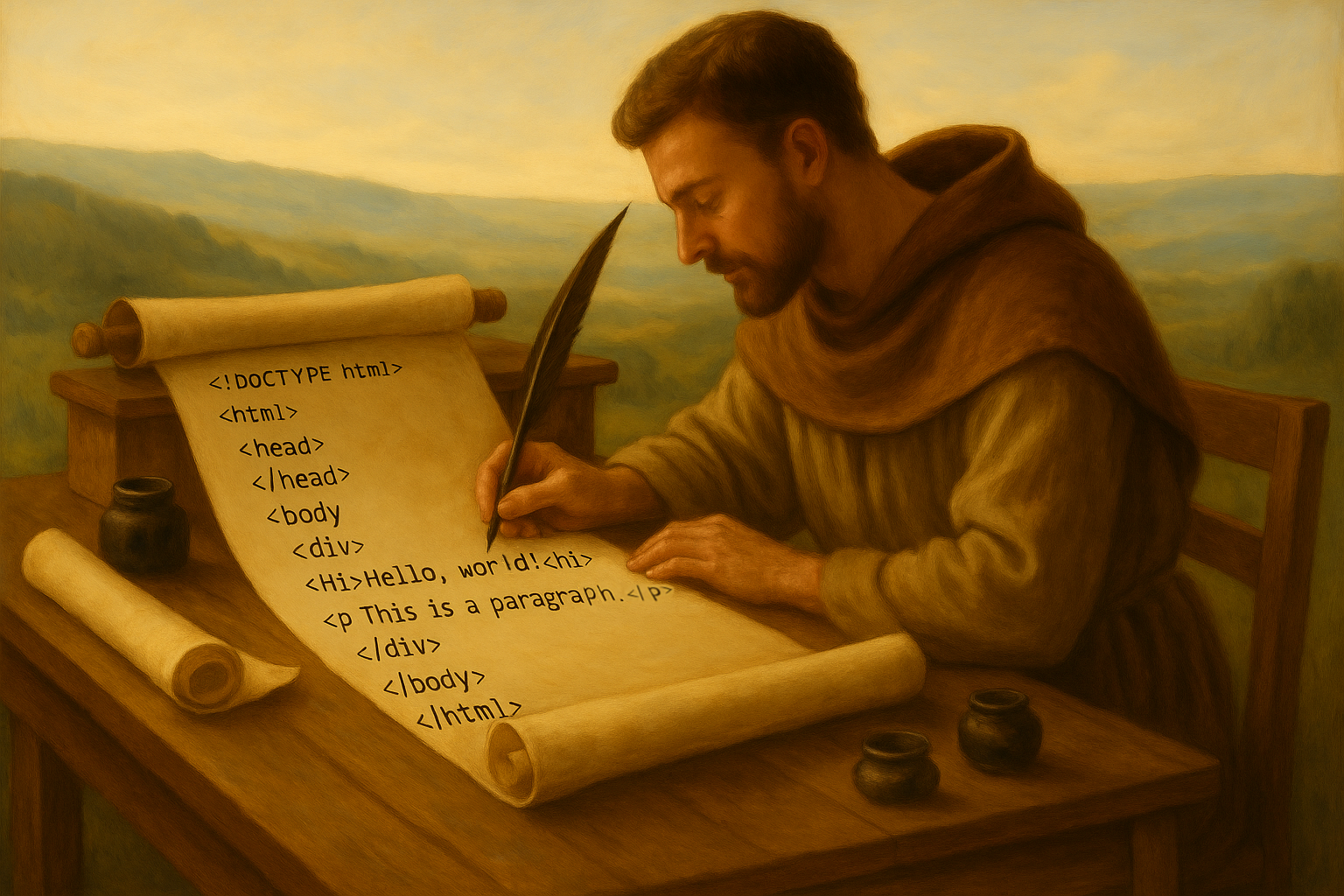 An image describing The Unseen Advantage: Why Hand-Written Code Is Better Than Templates for Your Business Website